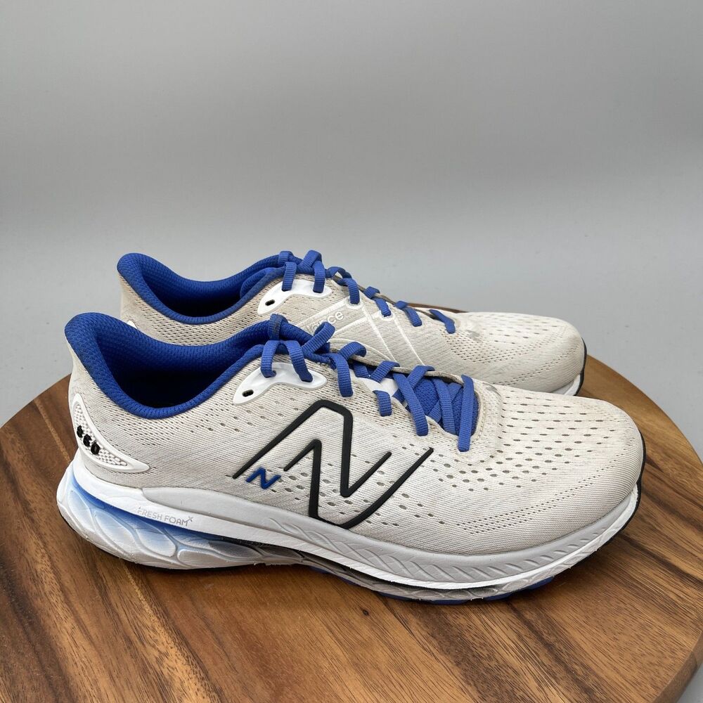 New Balance Fresh Foam X 860 V13 Shoes Mens Size 10.5 D White Running Comfort